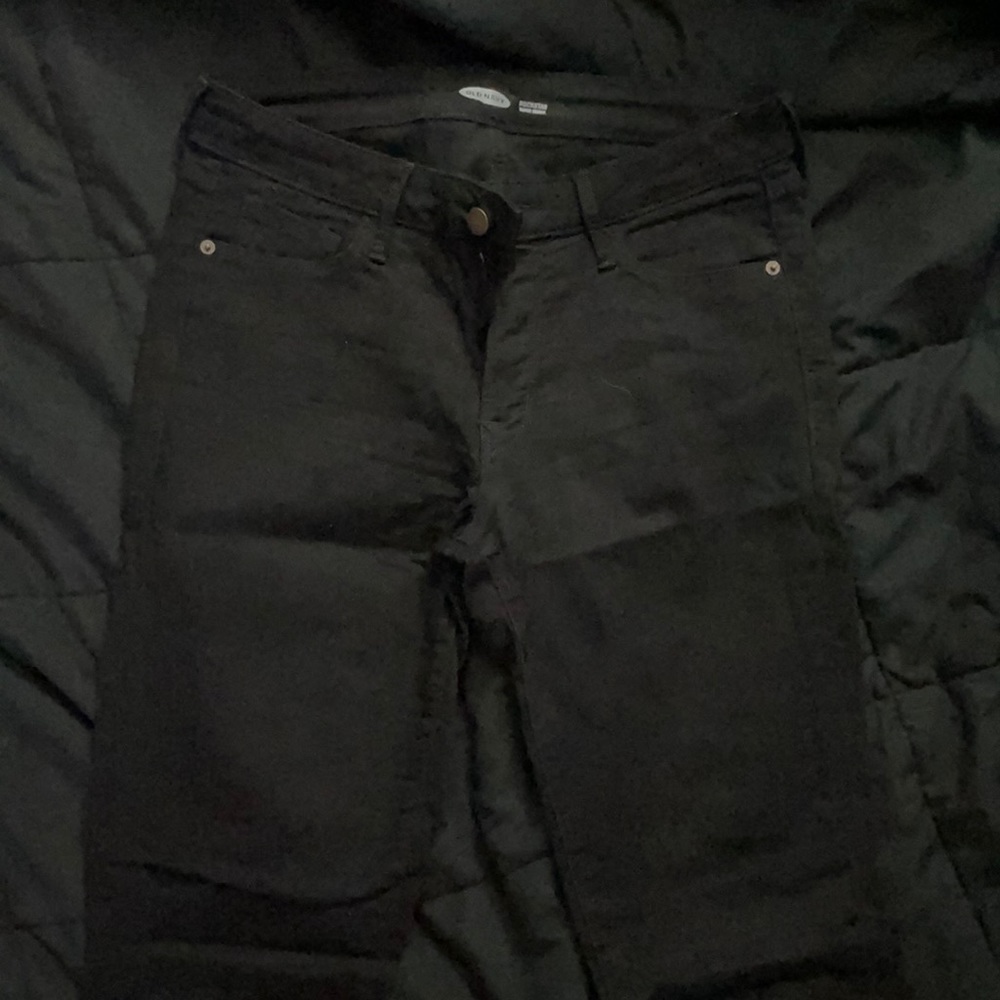 Old navy black skinny jeans